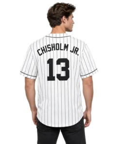 New York Yankees Jazz Chisholm Jr. Home Jersey – alternate view 2