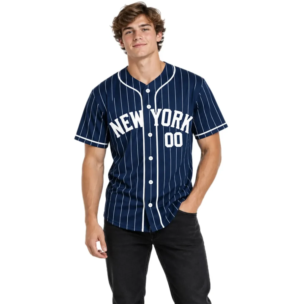 New York Yankees Pinstripe Pinstripe Custom Jersey – Matchday Fan Edition