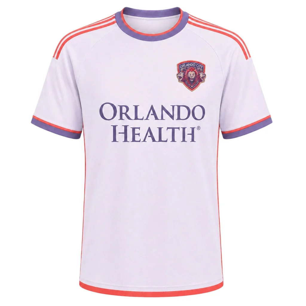 Orlando City SC White Custom Jersey – Home Crowd Fan Style