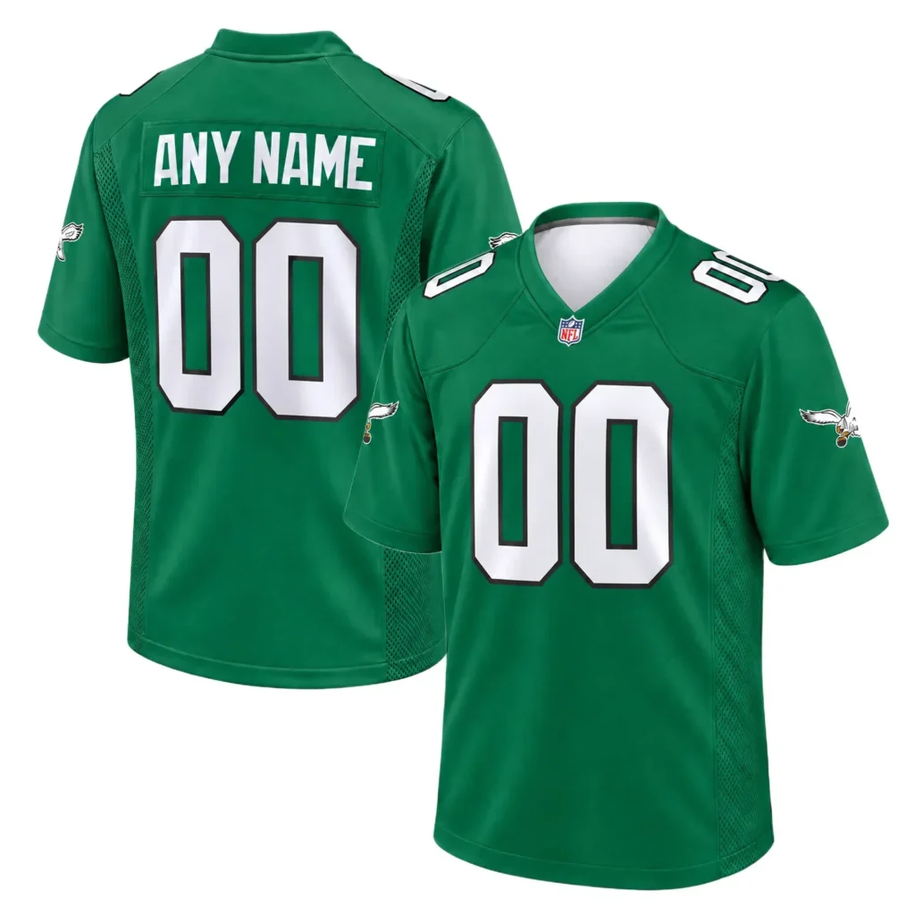 Philadelphia Eagles Throwback Custom Jersey – Home Crowd Fan Style