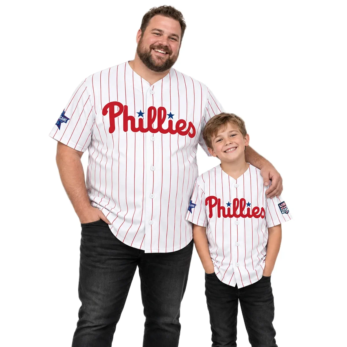 Philadelphia Phillies Custom Jersey – alternate view 2