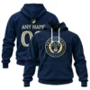 Philadelphia Union Navy Custom Hoodie – front back view