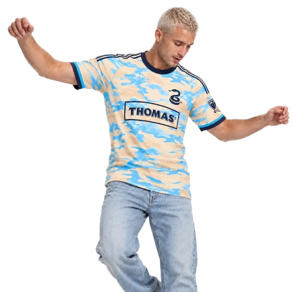 Philadelphia Union Throwback Retro Jersey – Matchday Fan Edition