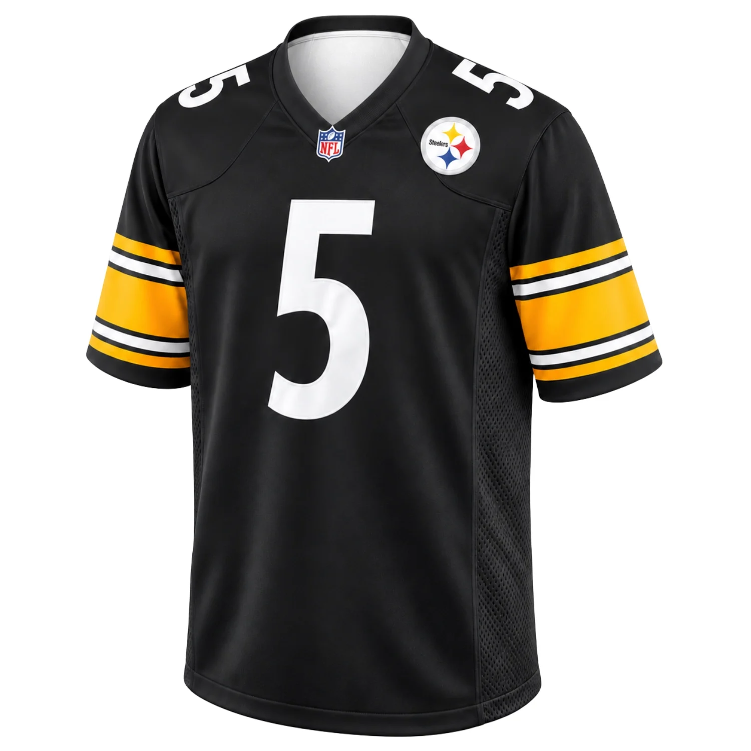 Pittsburgh Steelers Jalen Ramsey Black Jersey – front view