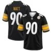 Pittsburgh Steelers TJ Watt Black Jersey