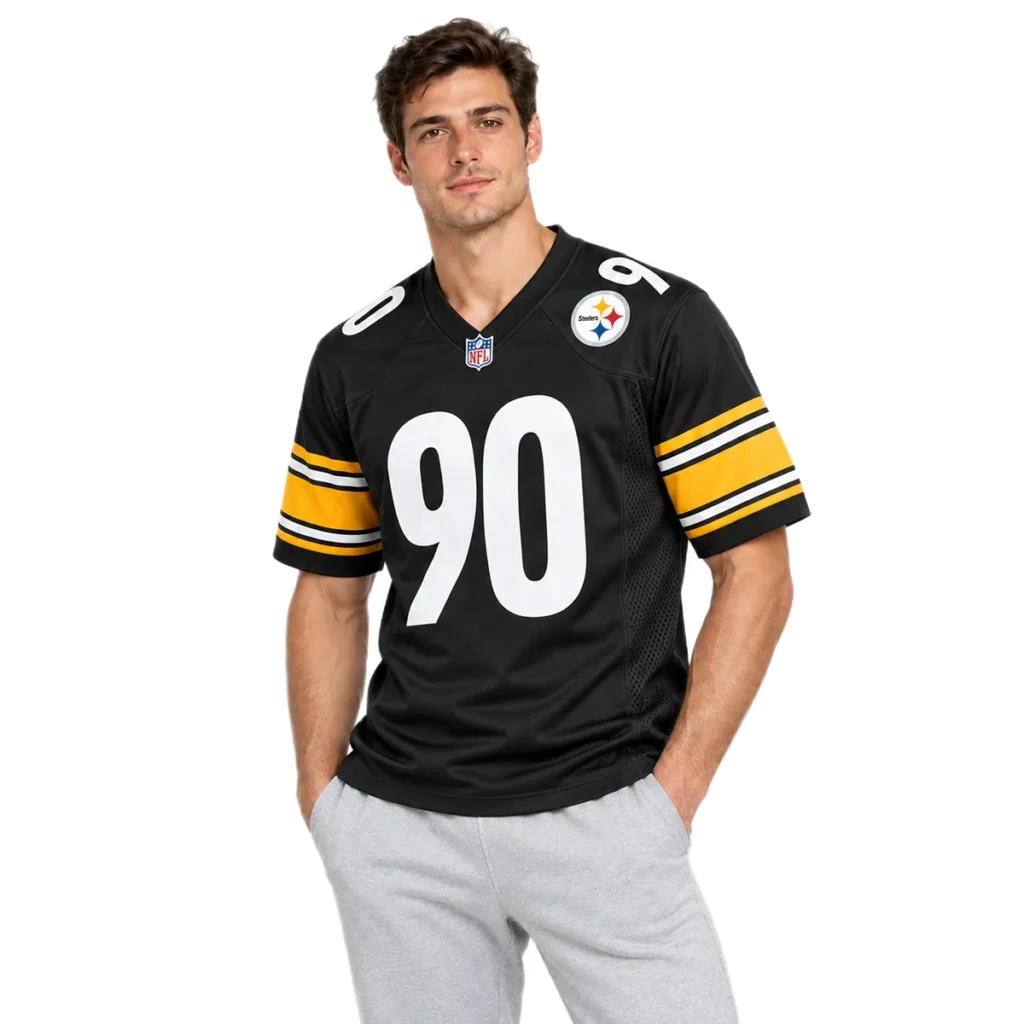 Pittsburgh Steelers TJ Watt Black Jersey – Matchday Fan Edition