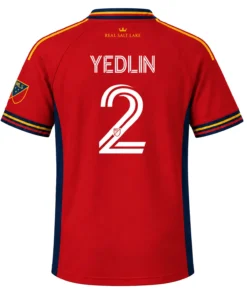 Real Salt Lake DeAndre Yedlin Red Jersey – back view