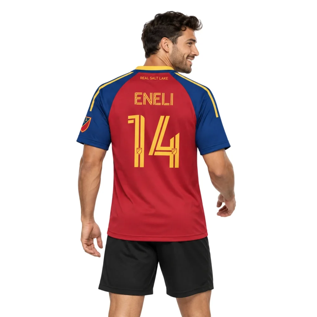 Real Salt Lake Emeka Eneli Blue Jersey – Game Day Fan Jersey