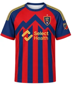 Real Salt Lake Emeka Eneli Red Jersey – front view