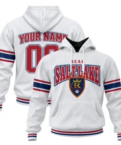 Real Salt Lake White Custom Hoodie
