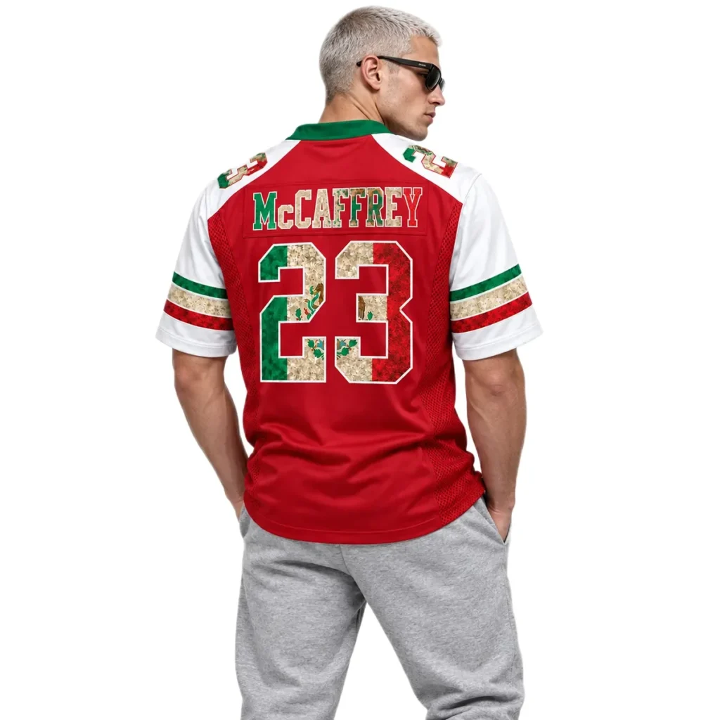 San Francisco 49ers Christian McCaffrey Jersey – Personalized Fan Edition