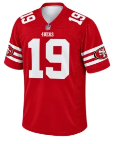 San Francisco 49ers Deebo Samuel Red Jersey – front view
