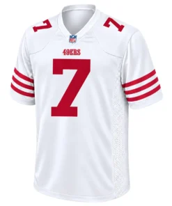 San Francisco 49ers De'Zhaun Stribling White Jersey – front view