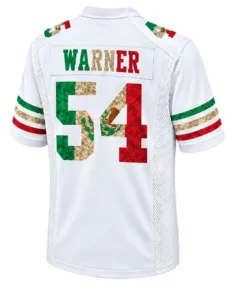 San Francisco 49ers Fred Warner Jersey – back view