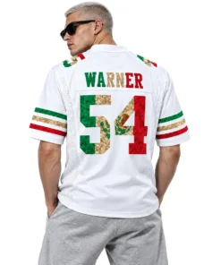 San Francisco 49ers Fred Warner Jersey – back view