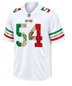 San Francisco 49ers Fred Warner Jersey – front view