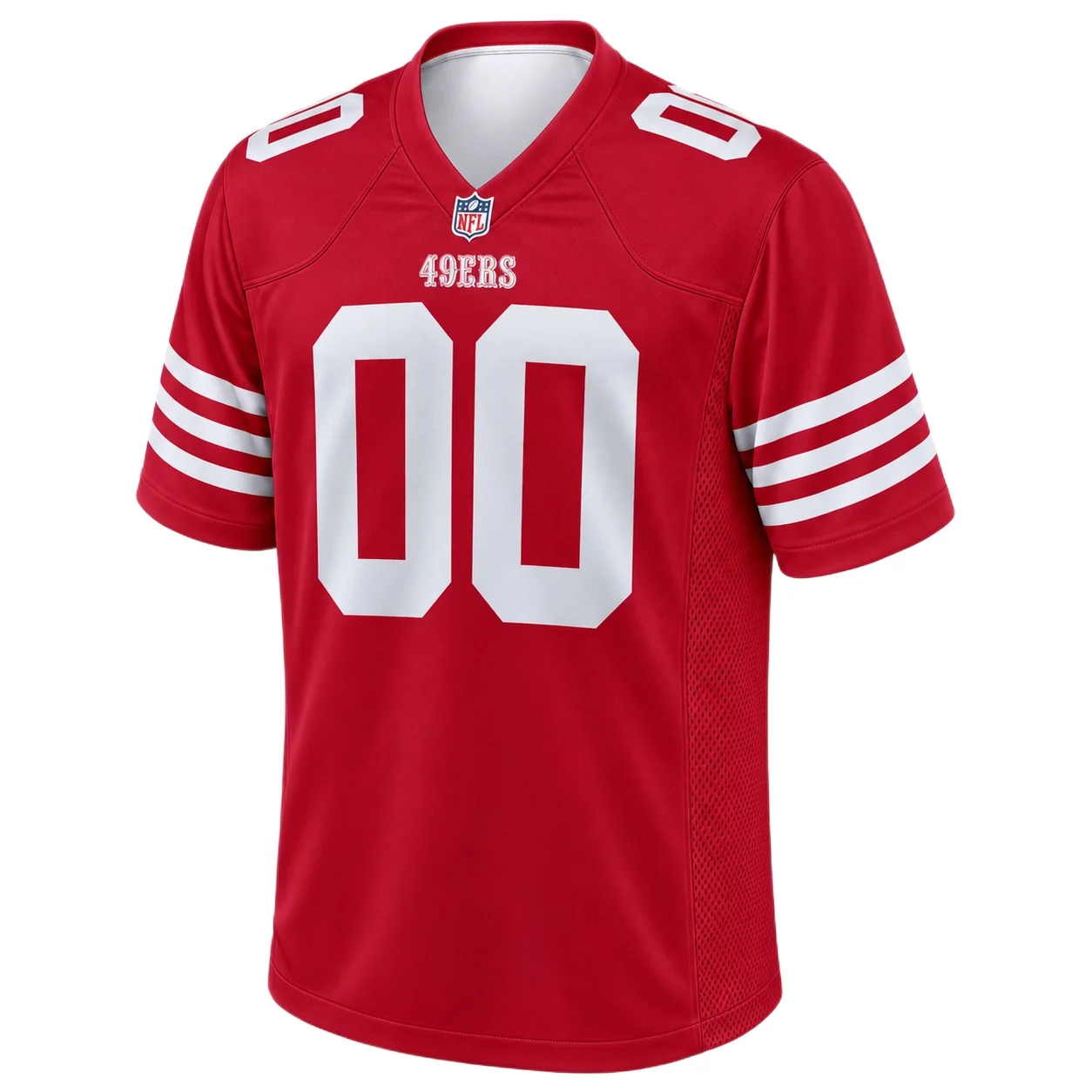 San Francisco 49ers Red Custom Jersey – front view