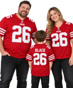 San Francisco 49ers Red Rookie Jersey – family view