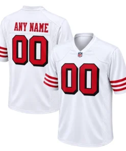 San Francisco 49ers White Alternate Jersey