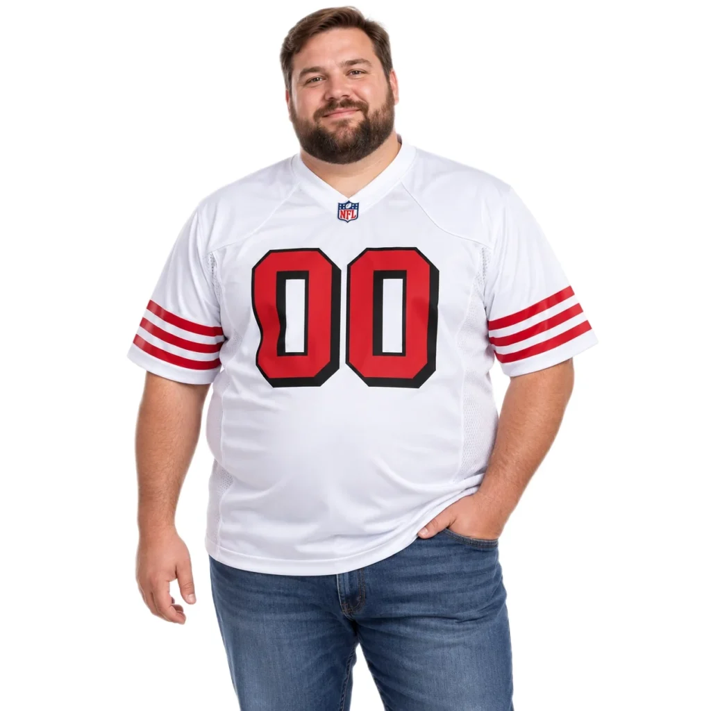 San Francisco 49ers White Alternate Jersey – Personalized Fan Edition