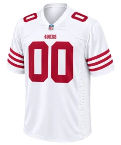 San Francisco 49ers White Jersey – front view
