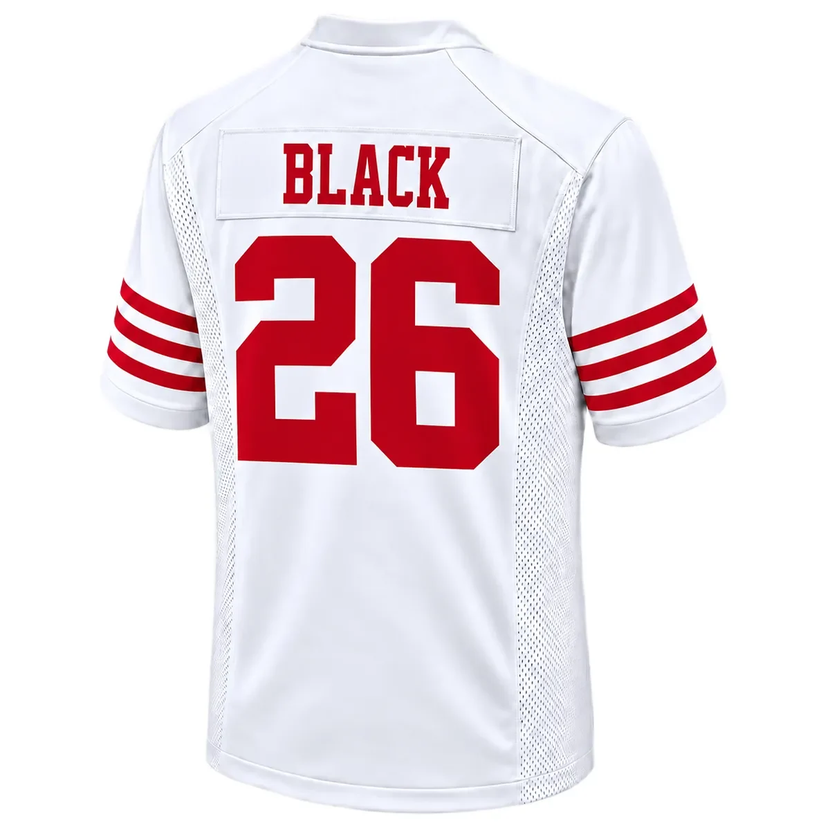 San Francisco 49ers White Jersey – back view