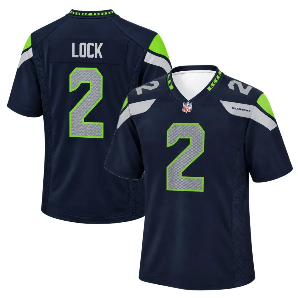 Seattle Seahawks Drew Lock Jersey – Game Day Fan Jersey