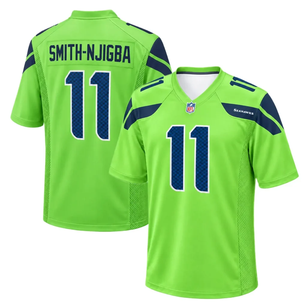 Seattle Seahawks Jaxon Smith-Njigba Color Rush Jersey – Matchday Fan Edition