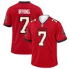 Tampa Bay Buccaneers Bucky Irving Red Jersey