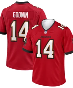 Tampa Bay Buccaneers Chris Godwin Red Home Jersey