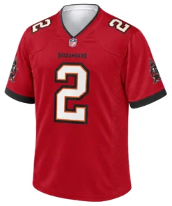 Tampa Bay Buccaneers Emeka Egbuka Red Jersey – front view