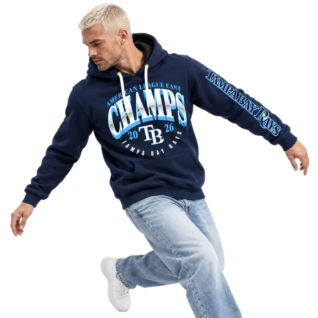 Tampa Bay Rays AL East Champions Hoodie – Game Day Pullover