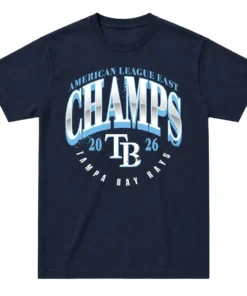 Tampa Bay Rays AL East Champions T-Shirt – front view