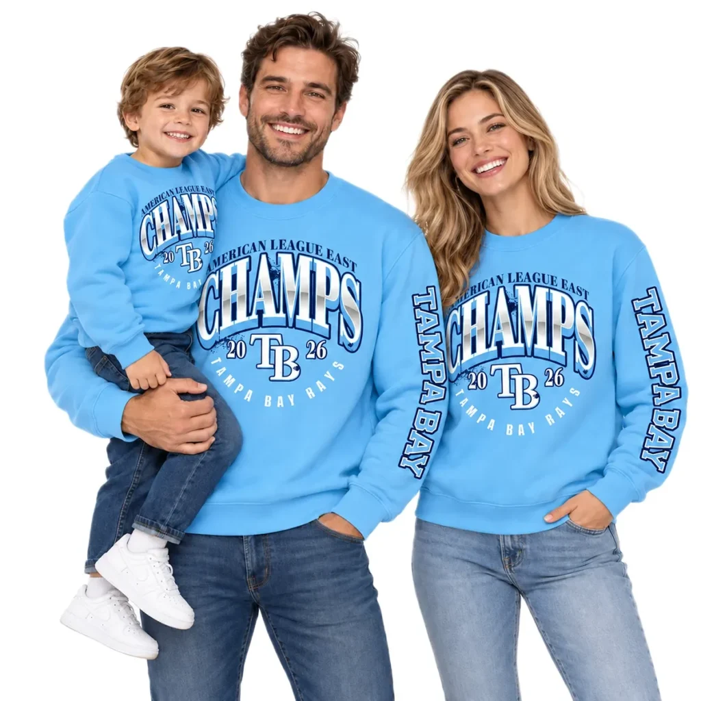 Tampa Bay Rays Champions Sweatshirt – Cozy Fan Sweatshirt