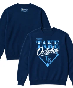 Tampa Bay Rays Navy Locker Room Champions Sweatshirt