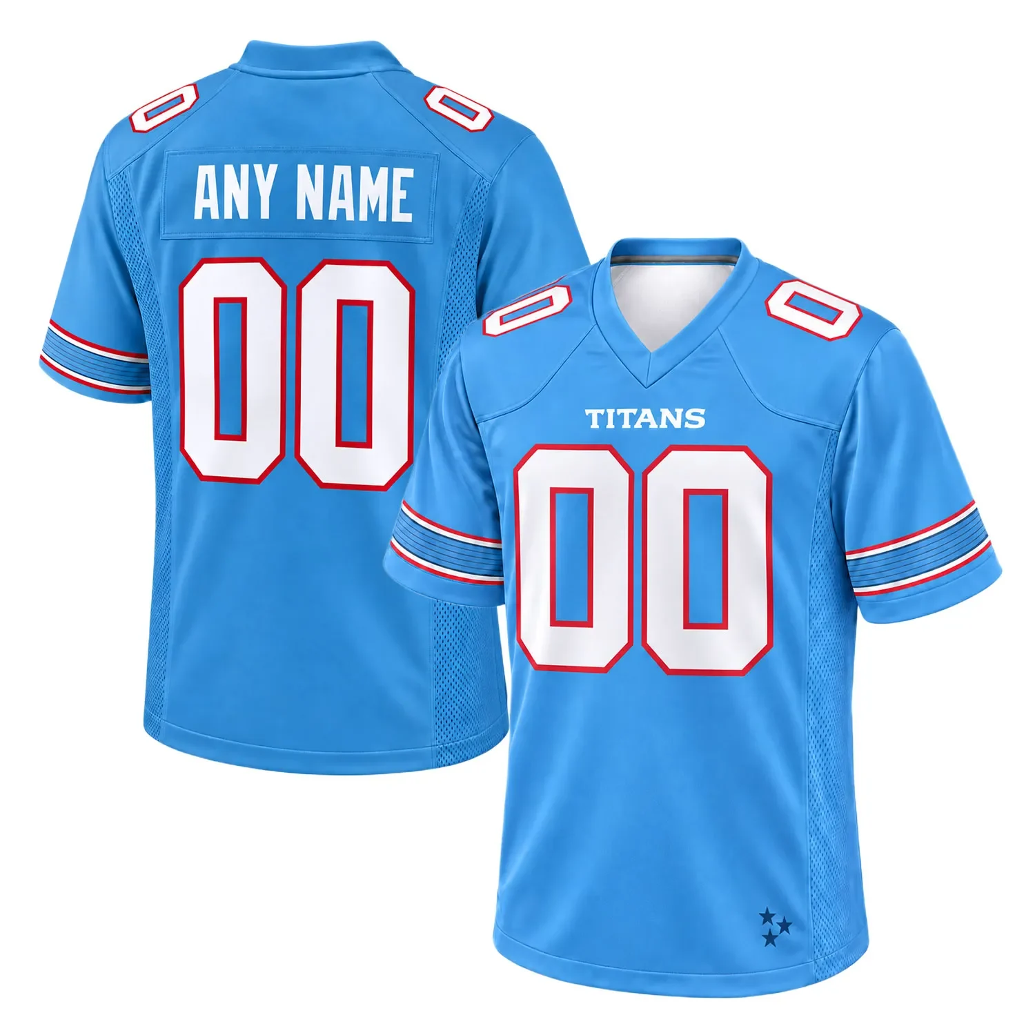 Tennessee Titans Home Jersey – front back view