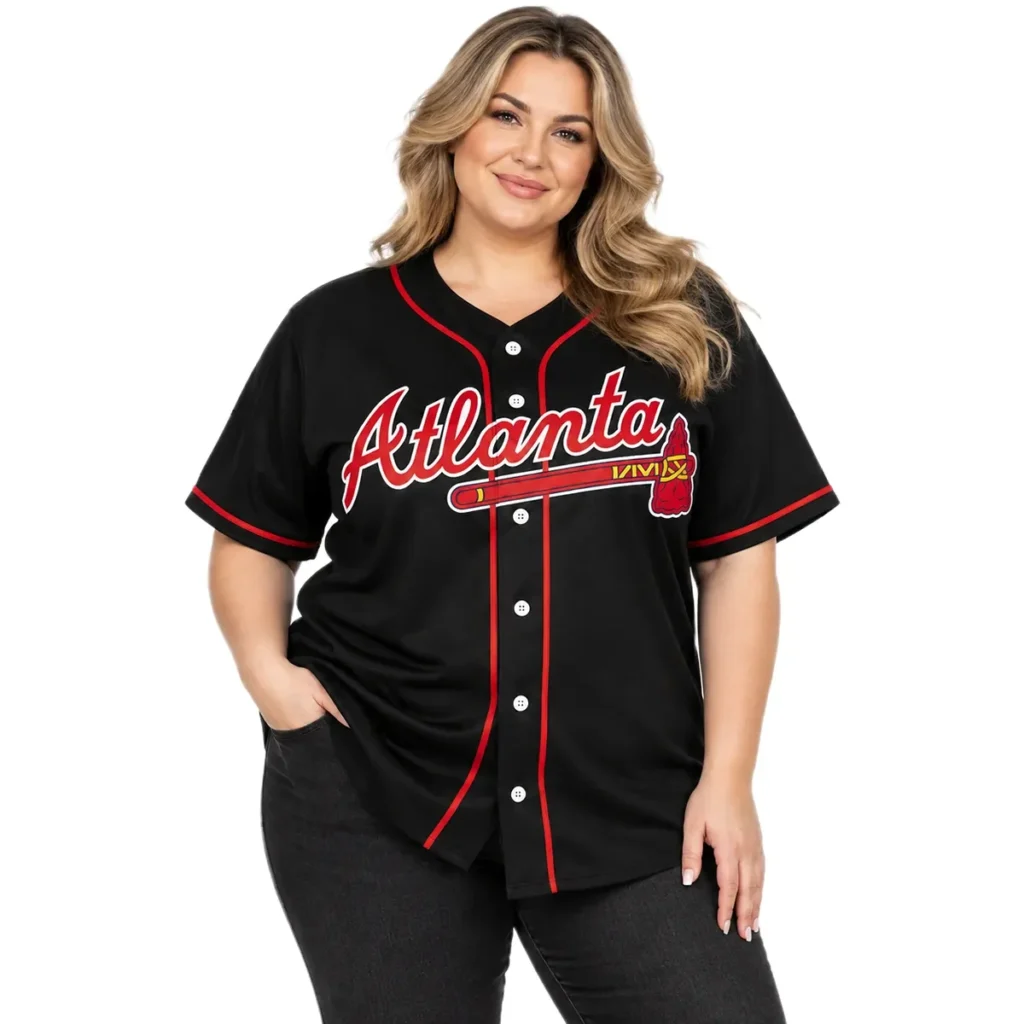 Women's Atlanta Braves Matt Olson Jersey – Custom Name & Number Edition