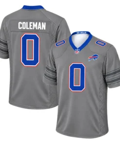 Women's Buffalo Bills Keon Coleman Alternate Jersey – front back view