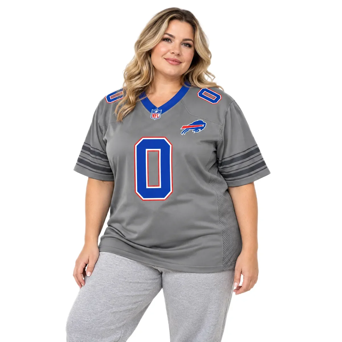 Women's Buffalo Bills Keon Coleman Alternate Jersey – alternate view 2