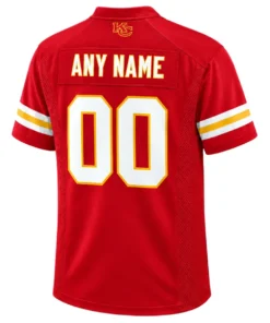 Women's Kansas City Chiefs Red Jersey – back view