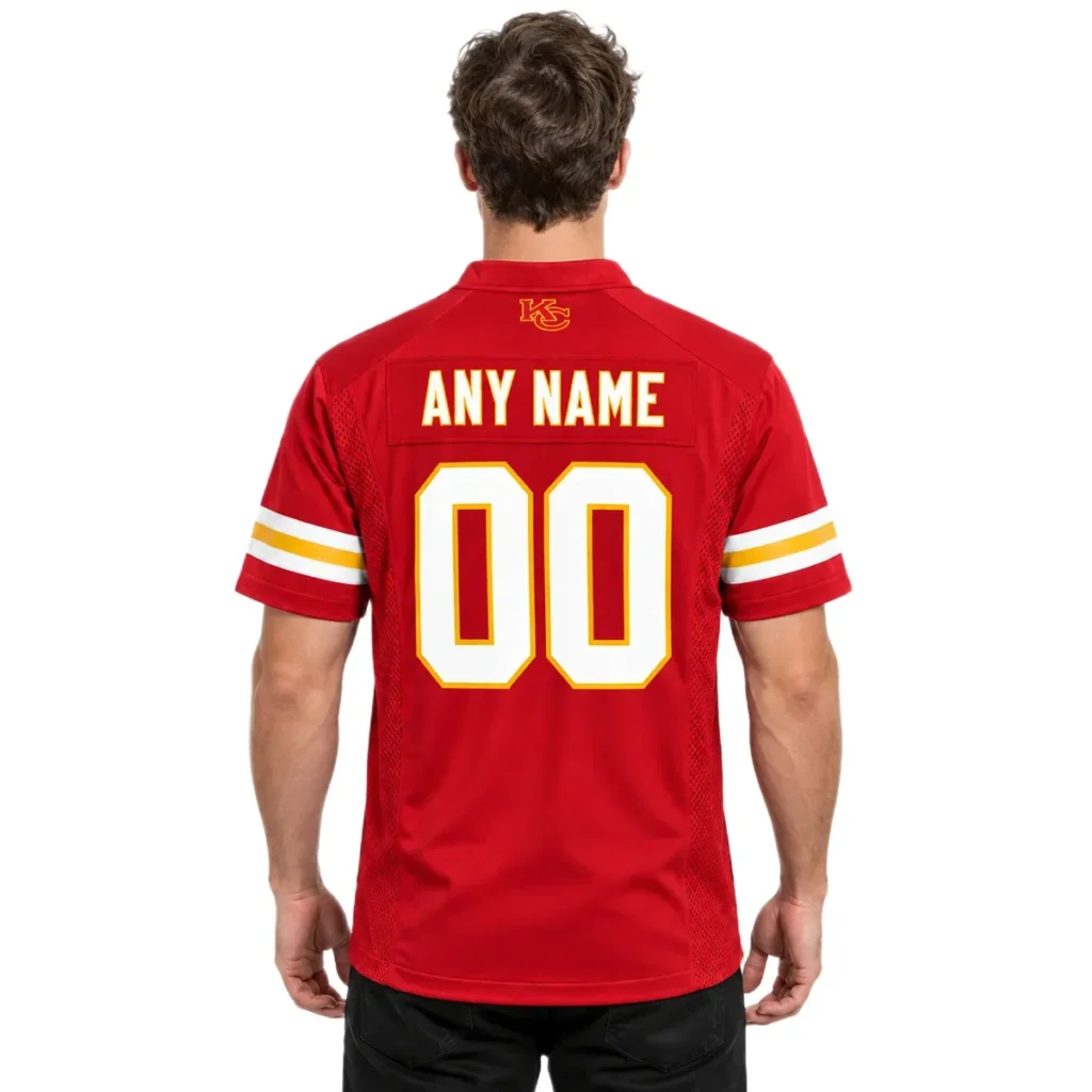 Women's Kansas City Chiefs Red Jersey – Home Crowd Fan Style
