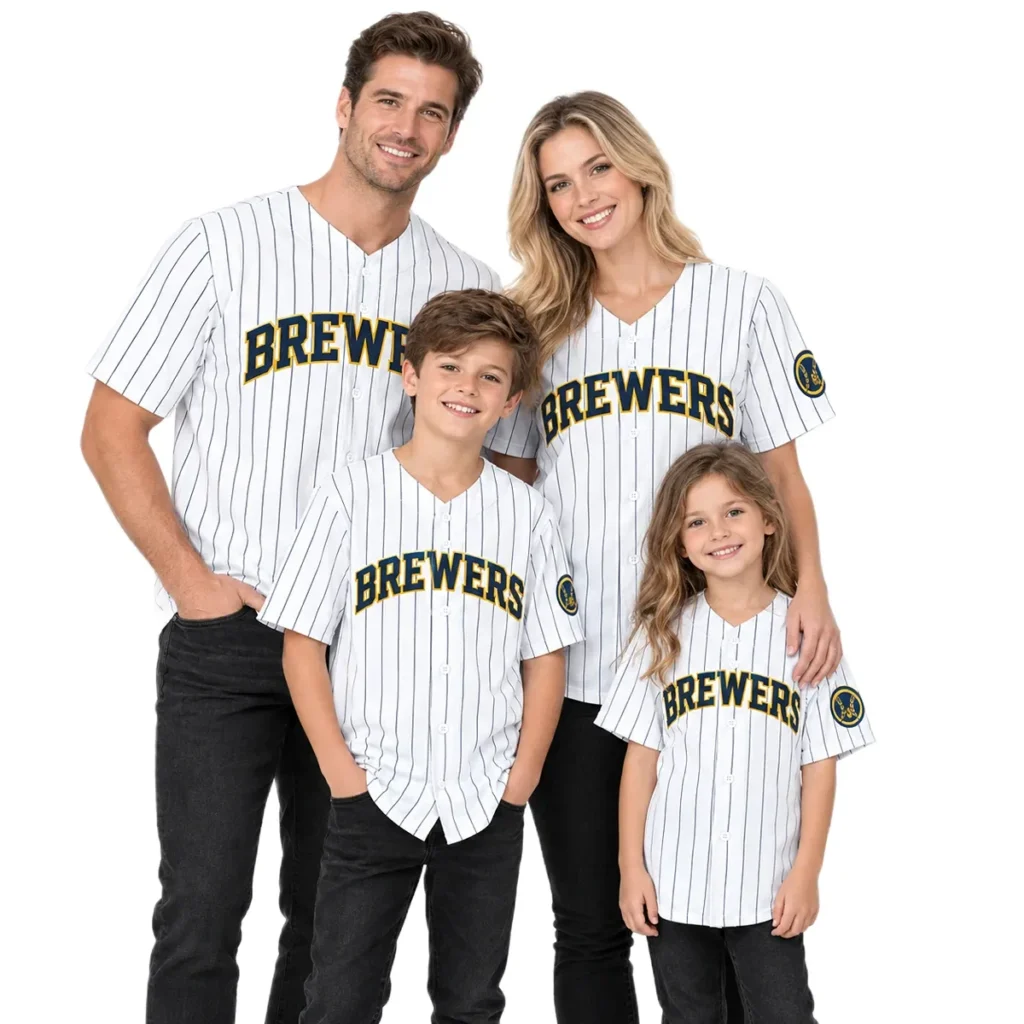 Women's Milwaukee Brewers Brice Turang Jersey – Name & Number Fan Jersey
