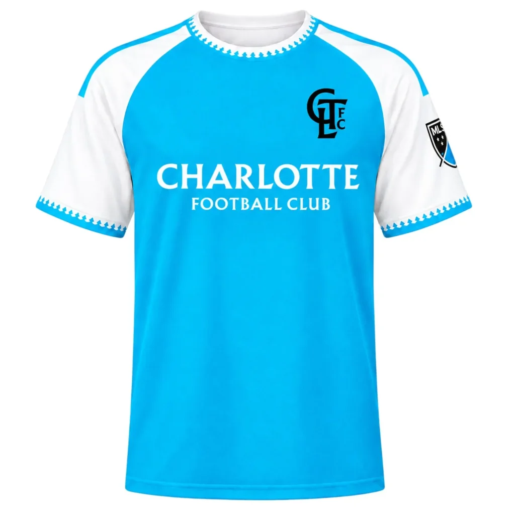 Youth Charlotte FC Blue Custom Jersey – Game Day Fan Jersey