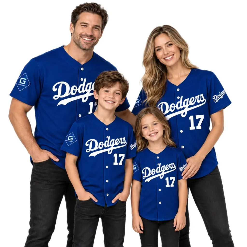 Youth Los Angeles Dodgers Shohei Ohtani Blue Jersey – Game Day Fan Jersey