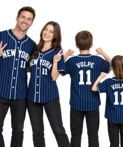 Youth New York Yankees Anthony Volpe Jersey – family view