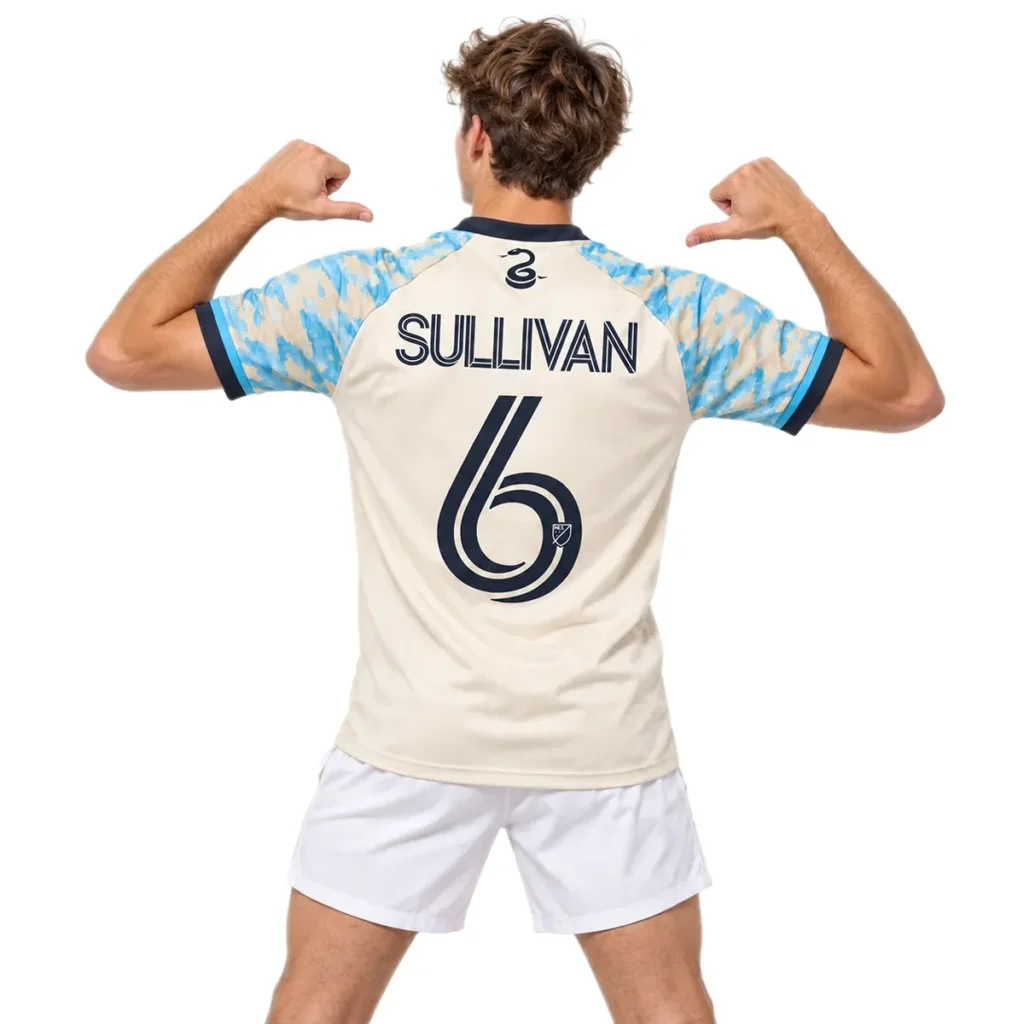 Youth Philadelphia Union Cavan Sullivan Cream Jersey – Matchday Fan Edition