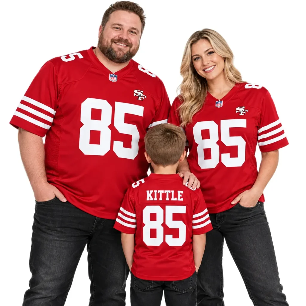 Youth San Francisco 49ers George Kittle Jersey – Matchday Fan Edition